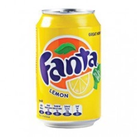 Fanta Lemon 33cl blik