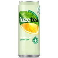 Fuze Tea Green 25cl blik