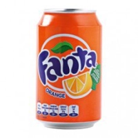 Fanta Orange 33cl blik.
